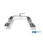 VW Bus T5/ T6 Silenziatore posteriore con uscite destra e sinistra (duplex)x115x85 tipo (Cod. F-VW13