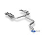 VW Bus T5/ T6 Silenziatore posteriore con uscite destra e sinistra (duplex)x115x85 tipo (Cod. F-VW13