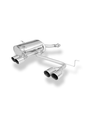 BMW E46 320/ 323/ 325/ 328/ 330 M3-Optik V2 Silenziatore posteriore (Cod. F-BM022273-092)