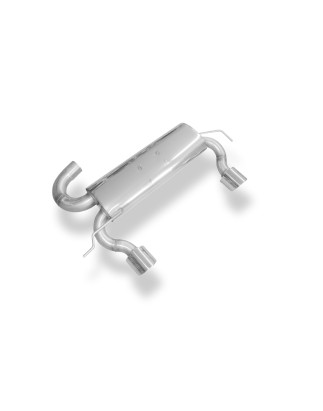 Audi TT Tipo 8N quattro Silenziatore posteriore con uscite destra e sinistra (duplex) – 1x1 (Cod. 