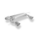 Audi TT Tipo 8N quattro Silenziatore posteriore con uscite destra e sinistra (duplex) – 1x1 (Cod. 