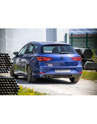 Seat Leon 5F ST – assale posteriore rigido Silenziatore posteriore – 2x90 t (Cod. F-SE042311-292