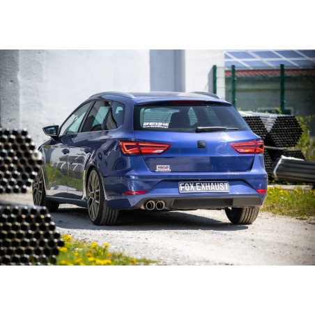 Seat Leon 5F ST – assale posteriore rigido Silenziatore posteriore – 2x90 t (Cod. F-SE042311-292