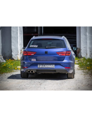 Seat Leon 5F ST – assale posteriore rigido Silenziatore posteriore – 2x90 t (Cod. F-SE042311-292