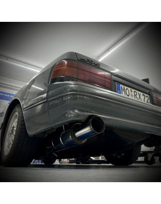 Mazda RX7 – FC Silenziatore posteriore sinistra JDM Style – 1x114 Tipo 10 (Cod. F-MA100011-015C)