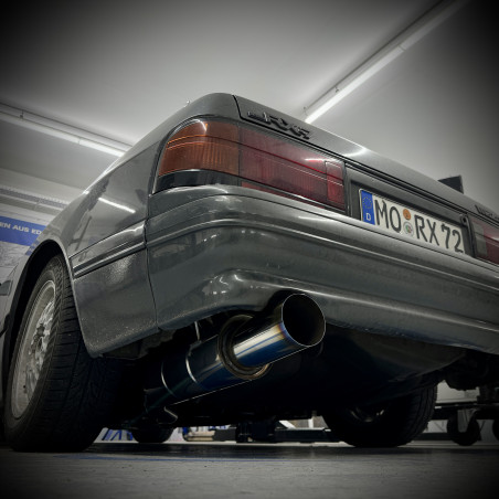 Mazda RX7 – FC Silenziatore posteriore sinistra JDM Style – 1x114 Tipo 10 (Cod. F-MA100011-015C)