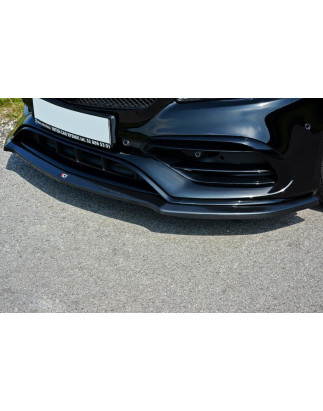 SPLITTER ANTERIORE V.1 Mercedes A W176 AMG Facelift (Cod. M-ME-A-176F-AMG-FD1G)