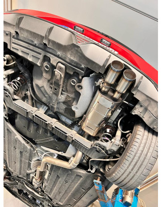 Hyundai I20 N – BC3 Silenziatore posteriore – 2x90 Tipo 14 con color (Cod. F-HY182002-092C)