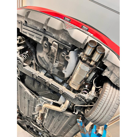 Hyundai I20 N – BC3 Silenziatore posteriore – 2x90 Tipo 14 con color (Cod. F-HY182002-092C)