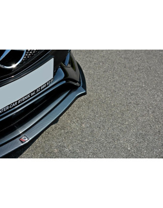 SPLITTER ANTERIORE V.1 Mercedes A W176 AMG Facelift (Cod. M-ME-A-176F-AMG-FD1G)