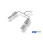 VW Bus T5/ T6 Silenziatore posteriore con uscite destra e sinistra (duplex)x88x74 tipo (Cod. F-VW131