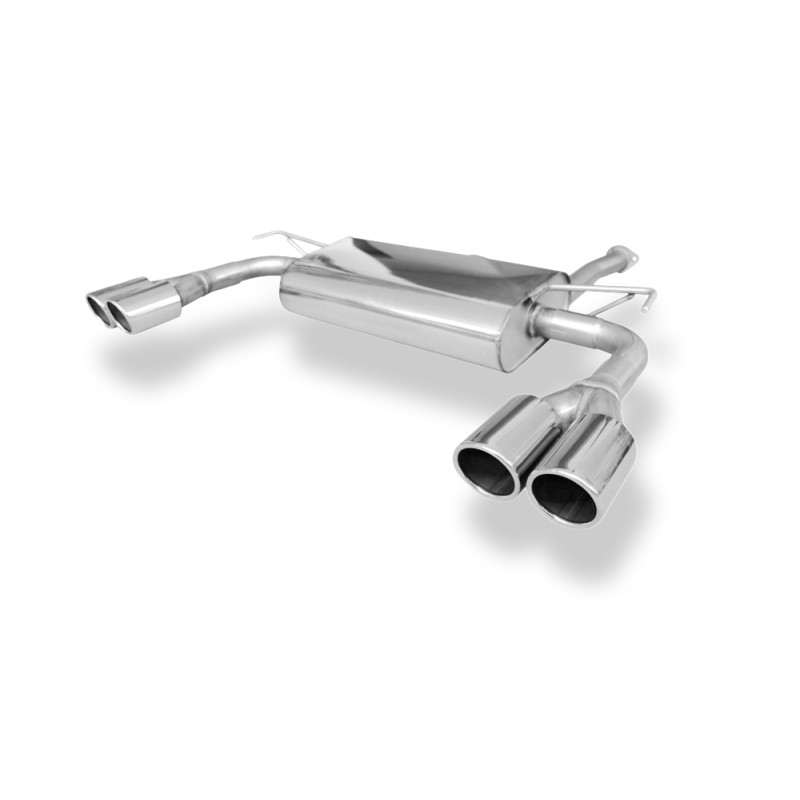 Hyundai ix35 Silenziatore posteriore destra e sinistra – 2x80 Tipo 16 destra e sinistra (Cod. F-HY
