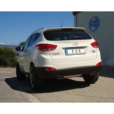 Hyundai ix35 Silenziatore posteriore destra e sinistra – 2x80 Tipo 16 destra e sinistra (Cod. F-HY