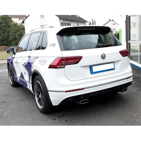 VW Tiguan II Benzin – 4motion Silenziatore posteriore con uscite destra e sinistra (Cod. F-VW20100