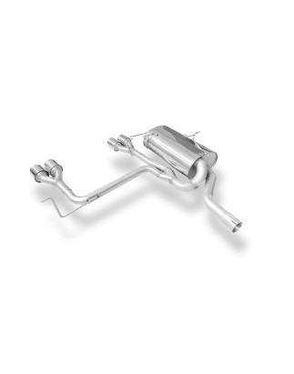 BMW E46 320/323/328 M3-Optik – RIEGER Silenziatore posteriore – 4x90 (Cod. F-BM022263-092)