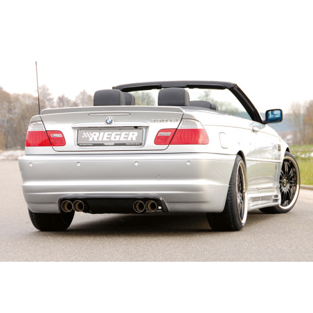 BMW E46 320/323/328 M3-Optik – RIEGER Silenziatore posteriore – 4x90 (Cod. F-BM022263-092)