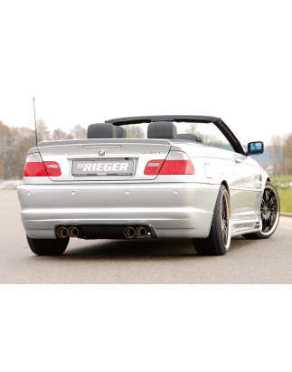 BMW E46 320/ 323/ 325/ 328/ 330 M3-Optik – V1 Silenziatore posteriore (Cod. F-BM022233-092)