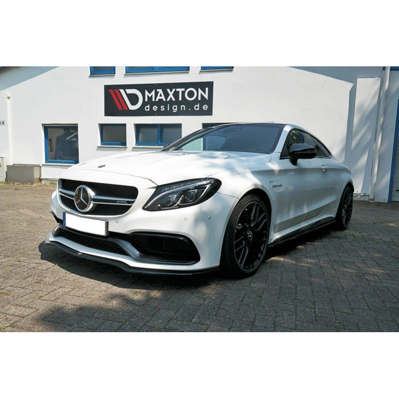 SPLITTER ANTERIORE V.1 Mercedes C-class C205 63AMG Coupe (Cod. M-ME-C-205-AMG-C-FD1G)