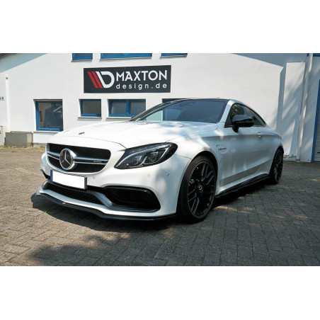SPLITTER ANTERIORE V.1 Mercedes C-class C205 63AMG Coupe (Cod. M-ME-C-205-AMG-C-FD1G)