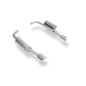 Jaguar XK8/ XKR Tipo QEV/ QDV Silenziatore posteriore destra e sinistra Ø63, (Cod. F-JA060013-461)