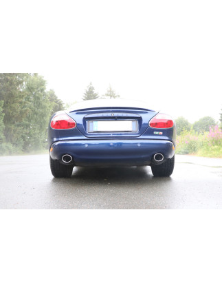 Jaguar XK8/ XKR Tipo QEV/ QDV Silenziatore posteriore destra e sinistra Ø63, (Cod. F-JA060013-461)