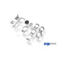 VW Bus T5/ T6 Silenziatore posteriore con uscite destra e sinistra (duplex)x80 Tipo 13 (Cod. F-VW131