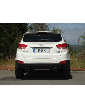 Hyundai ix35 Silenziatore posteriore destra e sinistra – 1x100 Tipo 12 destra (Cod. F-HY160005-053