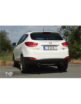 Hyundai ix35 Silenziatore posteriore destra e sinistra – 1x100 Tipo 12 destra (Cod. F-HY160005-053