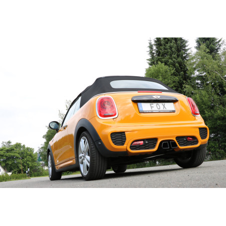Mini Cooper S – F56 & F57 Silenziatore uscita posteriore center – 2x95x (Cod. F-MN022002-802S)