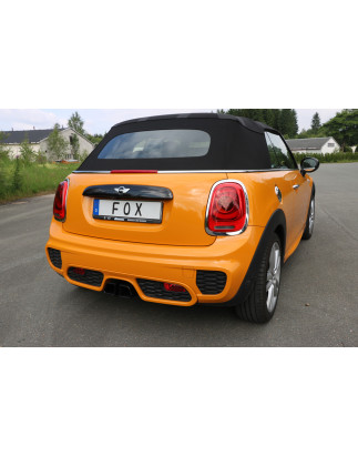 Mini Cooper S – F56 & F57 Silenziatore uscita posteriore center – 2x95x (Cod. F-MN022002-802S)