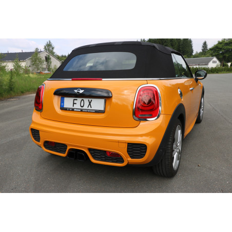 Mini Cooper S – F56 & F57 Silenziatore uscita posteriore center – 2x95x (Cod. F-MN022002-802S)