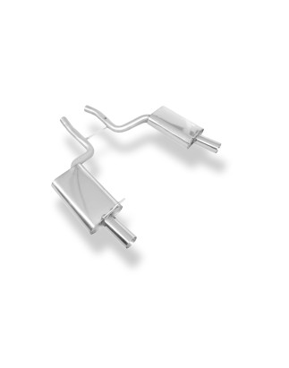 Audi S4 B6 – cabrio Silenziatore posteriore destra e sinistra – 1x90 Tipo 24 (Cod. F-AU061233-27