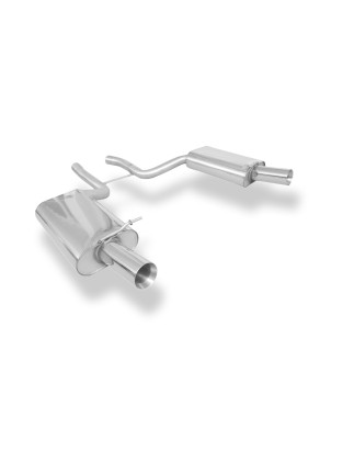 Audi S4 B6 – cabrio Silenziatore posteriore destra e sinistra – 1x90 Tipo 24 (Cod. F-AU061233-27
