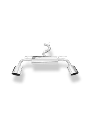 Seat Ateca 5FP – 4x4 Silenziatore posteriore con uscite destra e sinistra (duplex) – 160x90 (Cod