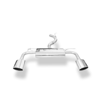 Seat Ateca 5FP – 4x4 Silenziatore posteriore con uscite destra e sinistra (duplex) – 160x90 (Cod