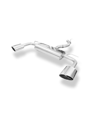 Seat Ateca 5FP – 4x4 Silenziatore posteriore con uscite destra e sinistra (duplex) – 160x90 (Cod