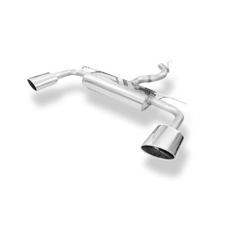 Seat Ateca 5FP – 4x4 Silenziatore posteriore con uscite destra e sinistra (duplex) – 160x90 (Cod