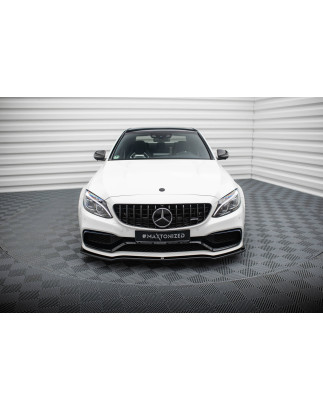 SPLITTER ANTERIORE V.1 Mercedes-AMG C63 berlina / FAMILIARE W205 / S205 (Cod. M-ME-C-205-AMG-ES-FD1G