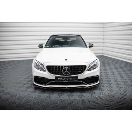 SPLITTER ANTERIORE V.1 Mercedes-AMG C63 berlina / FAMILIARE W205 / S205 (Cod. M-ME-C-205-AMG-ES-FD1G