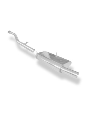 BMW E30 318is Silenziatore posteriore and front tubo sostitutivo – 1x (Cod. F-BM020041-005-HAR)