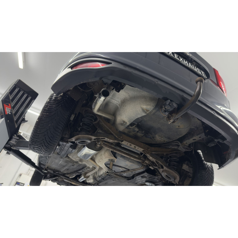 Ford C-Max II Silenziatore posteriore and Silenziatore anteriore – 1x55 tipo (Cod. F-FO071011-701-