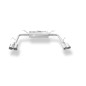 Ford Focus IV Turnier ST-Look Silenziatore posteriore con uscite destra e sinistra (Cod. F-FO033015-