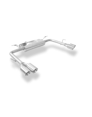 Ford Focus IV Turnier ST-Look Silenziatore posteriore con uscite destra e sinistra (Cod. F-FO033015-
