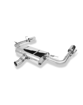 Ford Focus IV Turnier ST-Look Silenziatore posteriore con uscite destra e sinistra (Cod. F-FO033015-