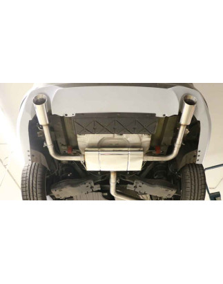 Ford Focus IV Turnier ST-Look Silenziatore posteriore con uscite destra e sinistra (Cod. F-FO033015-