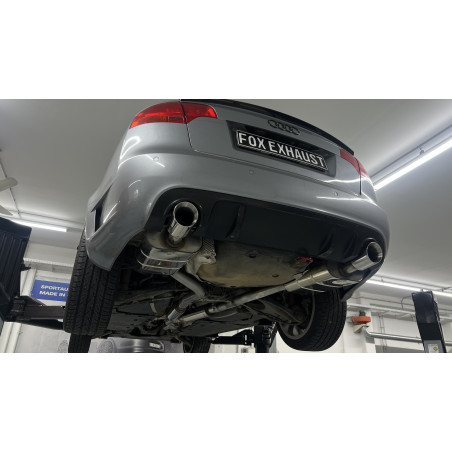 Audi A4 Tipo B7 quattro DTM Edition Silenziatore posteriore destra e sinistra (Cod. F-AU061093-293DT