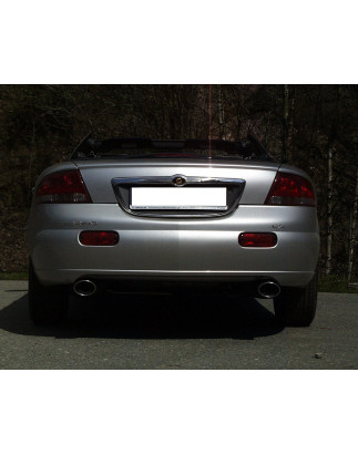Chrysler Sebring coupé&cabrio Tipo JR Silenziatore posteriore destra e sinistral (Cod. F-CR090003-3