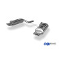 VW Passat 3B/ 3BG 4-Motion Silenziatore posteriore destra e sinistra – 150x7 (Cod. F-VW023053-595)