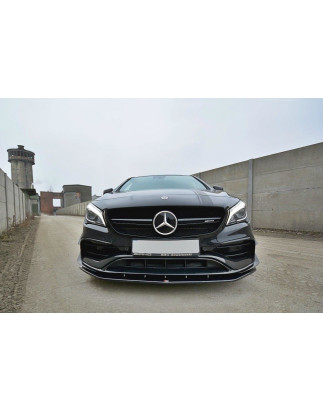 SPLITTER ANTERIORE V.1 Mercedes CLA A45 AMG C117 Facelift (Cod. M-ME-CLA-117F-AMG-FD1G)