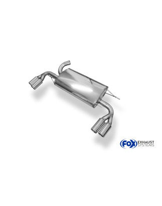 Volvo XC60 Silenziatore uscita posteriore destra e sinistra – 2x76 tipo (Cod. F-VO080003-048)